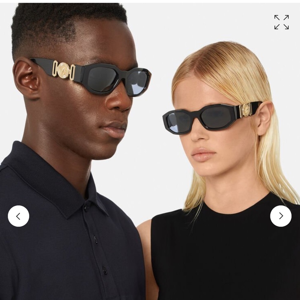SOLD VERSACE MEDUSA BIGGIE SUNGLASSES